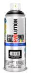 PINTY PLUS Evolution vízbázisú akril festék spray 400 ml RAL 9017 közlekedési fekete színű | PINTY PLUS 719
