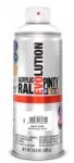 PINTY PLUS Evolution oldószeres akril festék spray 400 ml, RAL 9010 MATT tiszta fehér színű | PINTY PLUS 600