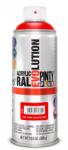 PINTY PLUS Evolution oldószeres akril festék spray 400 ml, RAL 3020 közlekedési piros színű | PINTY PLUS 614