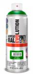 PINTY PLUS Evolution oldószeres akril festék spray 400 ml, RAL 6017 májuszöld színű | PINTY PLUS 404