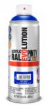 PINTY PLUS Evolution oldószeres akril festék spray 400 ml, RAL 5002 ultramarinkék színű | PINTY PLUS 402