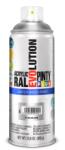 PINTY PLUS Evolution vízbázisú akril festék spray 400 ml, P150 ezüst színű | PINTY PLUS 861