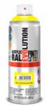 PINTY PLUS Evolution oldószeres akril festék spray 400 ml, RAL 1018 cinksárga színű | PINTY PLUS 398