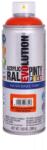PINTY PLUS Evolution vízbázisú akril festék spray 400 ml, RAL 2004 tiszta narancssárga színű | PINTY PLUS 754