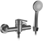 Rea Ontario, zuhanycsaptelep kézizuhany készlettel, grafit, REA-B5503 (REA-B5503)