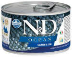 N&D OCEAN Adult lazac és tőkehal Mini 140g