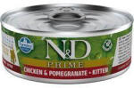 N&D PRIME cica csirke és gránátalma 70g