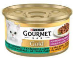 Gourmet Gold hátrányai. macskamenta. kettő. nyúl és máj 85g