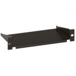 Legrand Rackszekrény polc - (10", 1U, fix, 120 mm mély, 2 ponton rögzíthető, 10kg, Linkeo, Fekete) (046223) - bbmarket