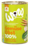 WOW Dog konz. PUR zöldség és gyümölcs 400g