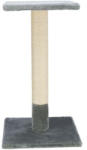  BAENA kaparófa pihenőhellyel, 9 cm / 69 cm, szizál/plüss, szürke