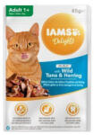 Iams Adult Delights tasak Tonhal&Heringszószban 85g