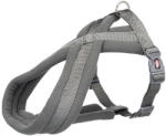  Nylon hám PREMIUM bélelt - grafit L-XL: mellkas: 70-110cm/25mm