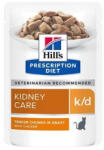 HILLS Diet Feline k/d CAPSICLE Csirke ÚJ 12x85 g