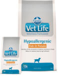 Vet Life Natural DOG Hypo hal és burgonya 12kg