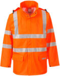 Portwest Sealtex Flame Hi-Vis lángálló esőkabát (PW-FR41YERXS)