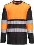 Portwest PW3 Hi-Vis Class 1 hosszú ujjú póló L/S (PW-PW312OBRXXXL)