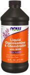 NOW Glucosamine & Chondroitin with MSM Liquid (473 ml) - Glükózamin, Kondroitin és MSM Ízületvédő 473 ml