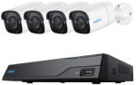  Reolink NVS8-5MB4 5MP IP kamera szett, 4 csőkamerával beépített 2TB HDD-vel