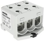 MOREK OTL150-3 Fővezetéki sorkapocs, 3xAl/Cu 25-150, 1500V, szürke (MAA3150A10) (MAA3150A10)