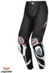 Ixon Pantaloni moto piele Ixon Vortex 3 MS - barbati, vara, racing, negru/alb (2002010131015)
