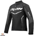 Ixon Geaca moto Ixon Cordolo - barbati, vara, roadster, negru/antracit/alb (1001011601124)