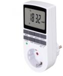 Somogyi Elektronic TD 011 digitális beltéri időzítő óra, napi 10 program, 15 féle napkombinációban, heti ismétlés, beépített memóriavédelem, 250 V, 3680 W (TD 011) - allatoutlet