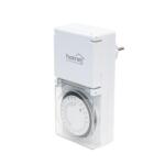 Somogyi Elektronic TG 24 mechanikus időzítő óra, max. 16 A / 3680 W, 24 óra programozhatóság, IP44, kültéri (TG 24) - allatoutlet