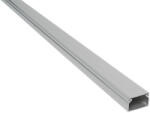  2m. 15X10 PLASTIC CABLE TRUNKING CT2 GREY (5621510GR)