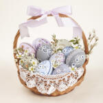 POL-MAK Húsvét Basket with Lace szalvéta 20 db-os 33x33 cm PKK032965 (PKK032965)