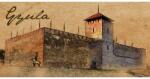 Ajándékgyár Lapmágnes Gyula 10x5 cm - Vár barnított (LM14)