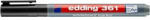 edding Táblamarker 1mm, kerek Edding 361 fekete - toptoner