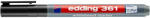 edding Táblamarker 1mm, kerek Edding 361 piros - toptoner