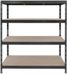 AR Shelving Nagy teherbírású polc RIVET 180X150cm, HDF polclapokkal