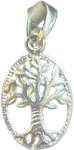 Flippy Pandantiv, Jolie Silver, Argint 925, Model Copacul Vietii Rodiat, 22 x 11 mm, 0.9 g (teo-05399)