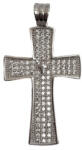 Flippy Pandantiv, Jolie Silver, Argint 925, Model Cruce cu Pietre, 2.6 G, 3 x 2 Cm (teo-05280)