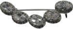 Flippy Brosa din Argint 925 Semicerc cu Zirconii (teo-09377)
