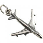 Flippy Pandantiv, Jolie Silver, Argint 925, Model Avion, 25 x 20 mm, 1.2 g (teo-06674)