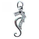 Flippy Pandantiv din Argint 925, Model Calut de Mare, Jolie Silver, 0.8 g, 20x9 mm (teo-06032)