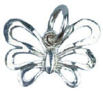 Flippy Pandantiv din Argint 925 Jolie Silver, Model Fluture, 18 x 18 mm, 0.9 g (teo-05117)