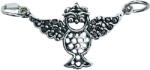 Flippy Pandantiv, Jolie Silver, Argint 925, Model Bufnita Patinata, 30 x 15 mm, 2.4 g (teo-05959)