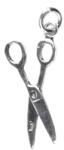 Flippy Pandantiv, Jolie Silver, Argint 925, Model Foarfeca, 2.2 g, 27x15 mm (teo-05940)