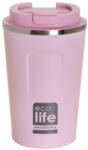 Ecolife Pahar Termos Roz 370ml