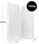  Pungă Pentru Cafea Side Gusset 1kg Cu Supapă Albă 100 Buc