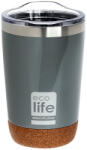 Ecolife Pahar Termos - Gri Deschis 370ml