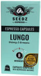 CoffeeSeedz Capsule Nespresso compatibile Espresso Seedz Lungo - 10 buc