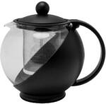 BaristaTools Ceainic din sticlă cu carcasă din plastic negru 750ml