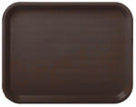  Tavă de plastic Fast Food Brown 28x20cm Tava