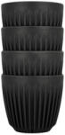 Huskee Pahare 4 Buc Charcoal 6oz Pahar
