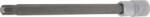 BGS technic Bit Ribe M12, lungime 200mm, antrenare cu tubulara 1/2", BGS 4186 (B-4186) Set capete bit, chei tubulare